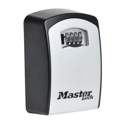 Master Lock 5403 XL avec Velcro Heavy Duty - Grand coffre pour badges d’accès et grandes clés (MILKBOX_5403VEL)