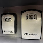 Grand coffre à clés Master Lock 5403XL Velcro pour badge et grandes clés
